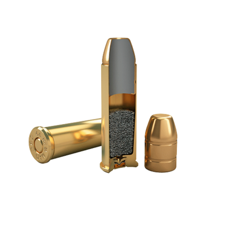 44 REM MAG 240GR FMJ Flat cut